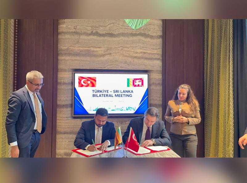 Sri Lanka and Türkiye Sign MoU to Strengthen Agricultural Cooperation